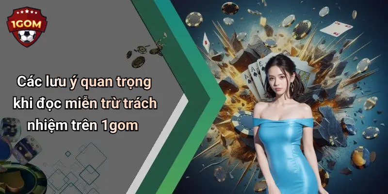 Các lưu ý quan trọng khi đọc miễn trừ trách nhiệm trên 1gom