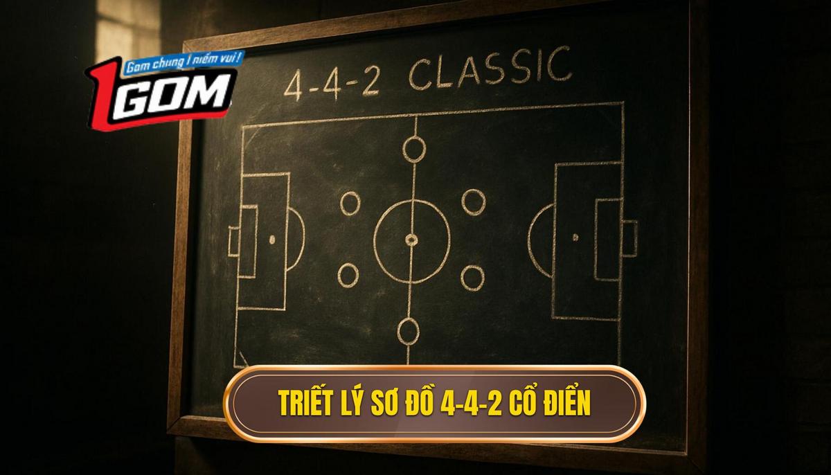 Nguồn gốc và triết lý cốt lõi của sơ đồ 4-4-2 cổ điển