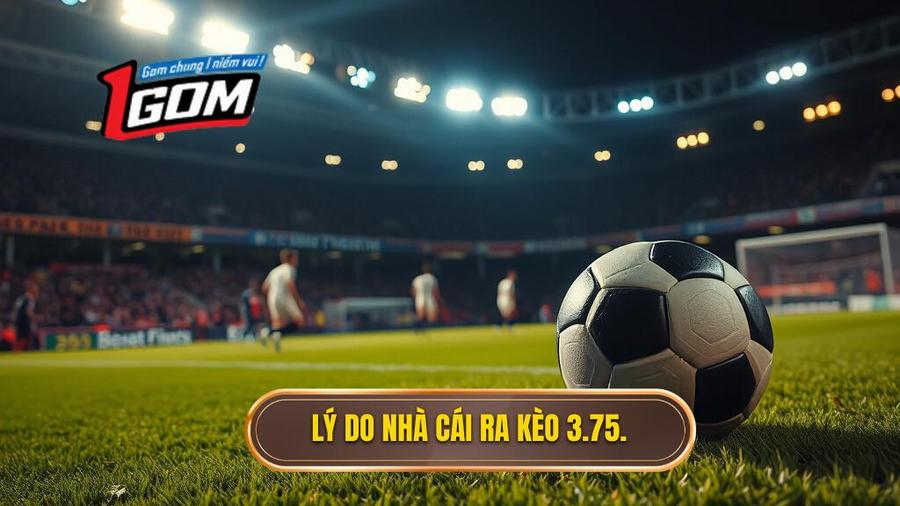 Tại sao nhà cái ra kèo tài xỉu 3.75 hiệp 2?