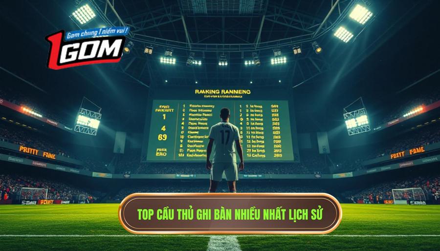 Bảng xếp hạng những cầu thủ ghi nhiều bàn nhất lịch sử (Số liệu chính thức)
